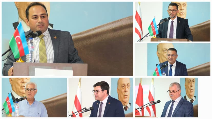 ASGA Şimali Kipr Türk Cümhuriyyətində "Qarabağda milli-mədəni irs" adlı tədbir keçirdi (FOTOLAR)