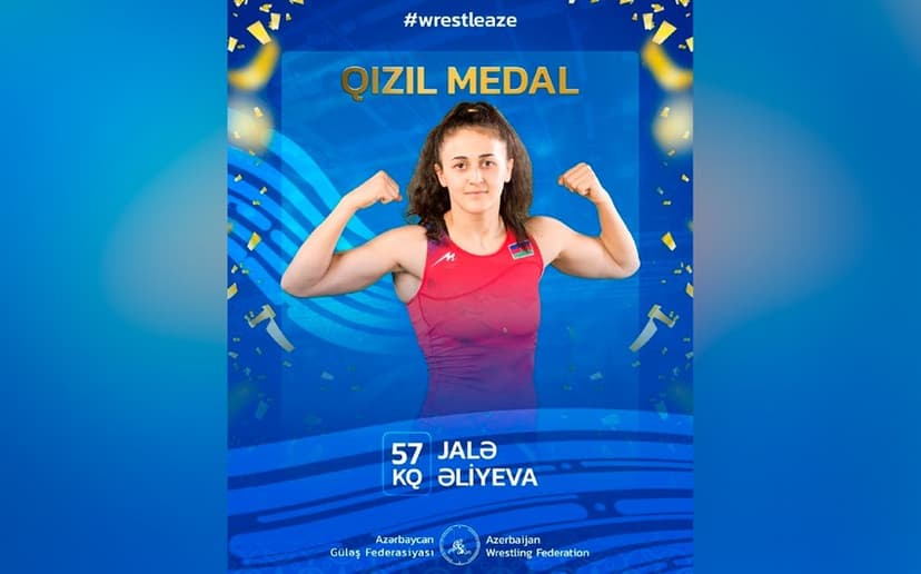 Qadın güləşçimiz dünya çempionu oldu