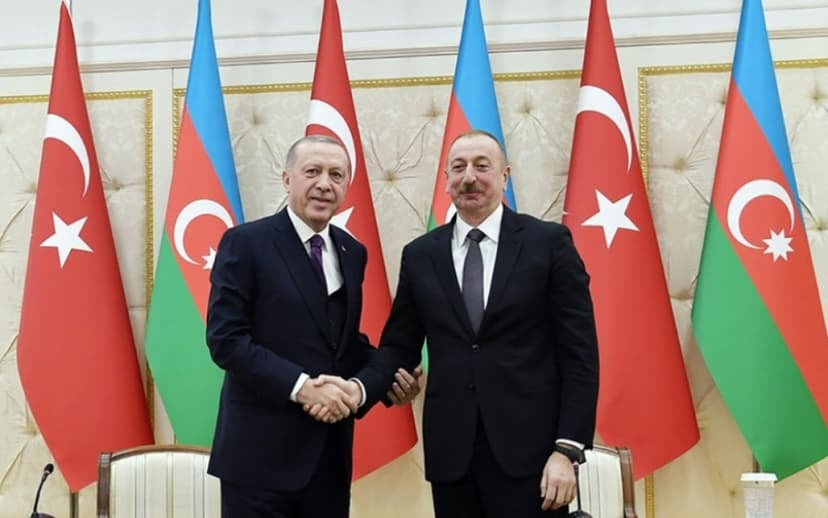 İlham Əliyev Ərdoğana təşəkkür etdi
