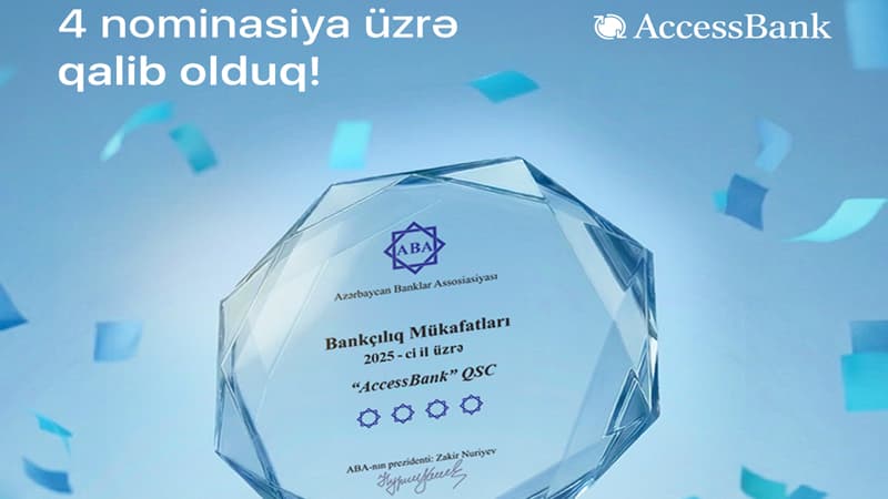 AccessBank dörd nominasiya üzrə qalib oldu!