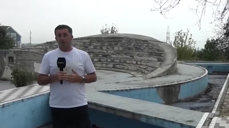 Oğuzun girişində yerləşən park baxımsızlıqdan məhv olur (VİDEO)