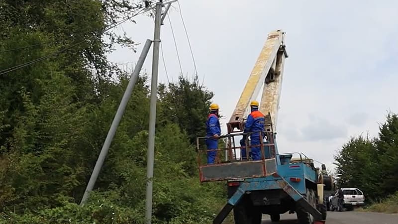 "Azərişıq" Ağdərənin elektrik təsərrüfatını yenidən qurur (VİDEO)