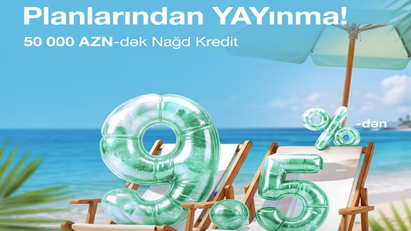 Maliyyə ehtiyaclarınız üçün AccessBank-dan 50 000 AZN-dək nağd kredit