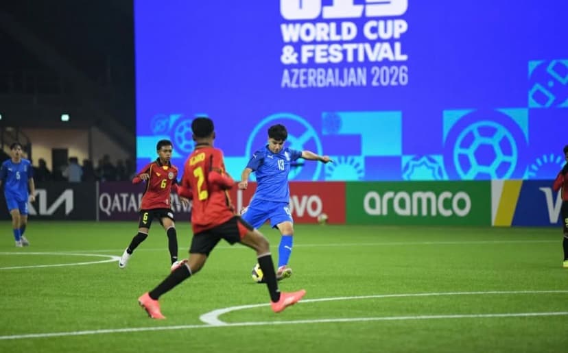 FIFA U-15: Azərbaycan Timor-Leste millisini 6:0 məğlub etdi