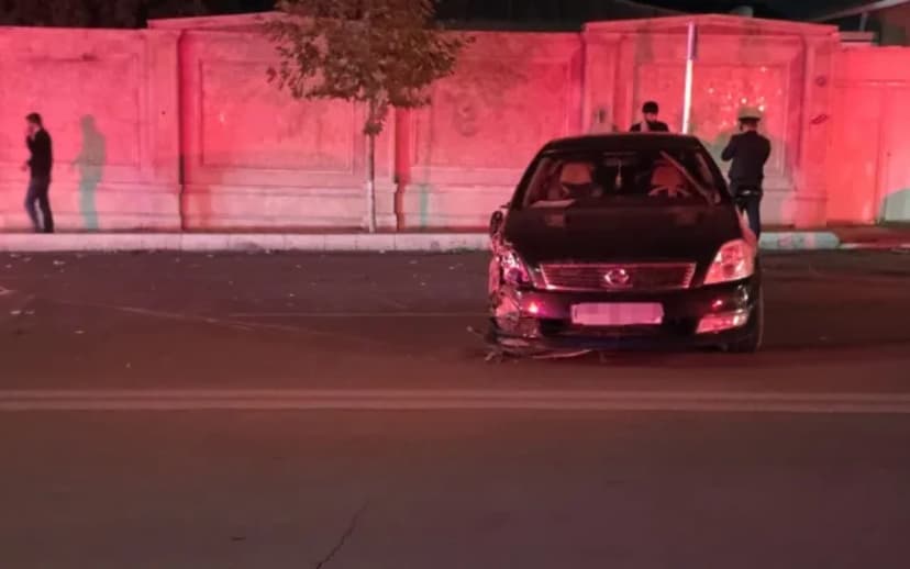 Naxçıvanda avtomobillər toqquşdu - Yaralanan var