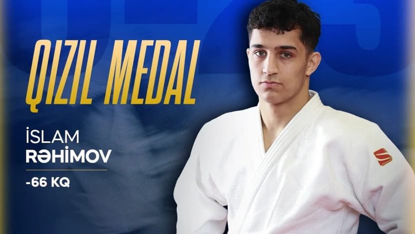 İslam Rəhimov İtaliyada Avropa çempionu oldu