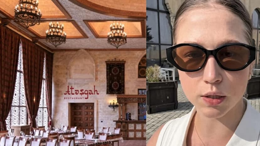Turistləri "Atəşgah"da aldatmaq istədilər, qalmaqal yarandı: "Dörd dəfə hesab dəyişdi (VİDEO)