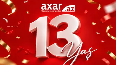 Axar.az xəbər saytı 13 yaşını qeyd edir