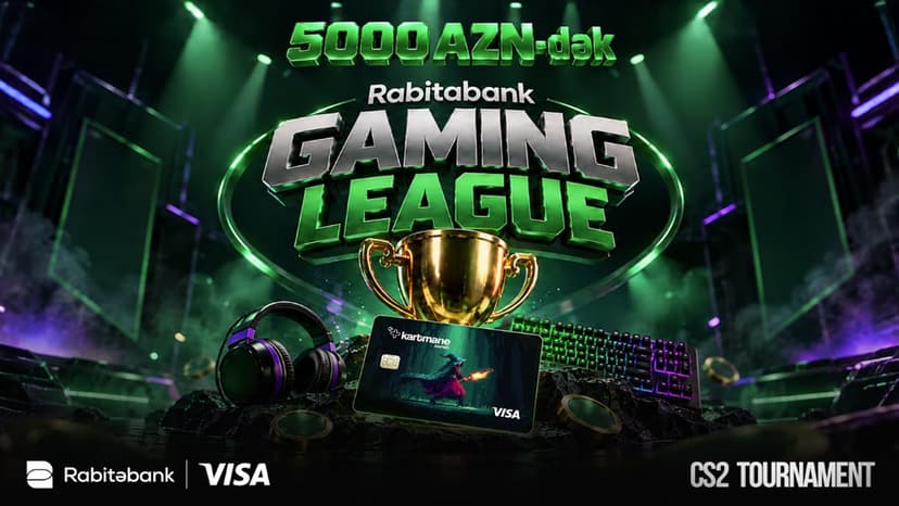 Rabitəbank Visanın dəstəyi ilə Gamer turniri keçirəcək