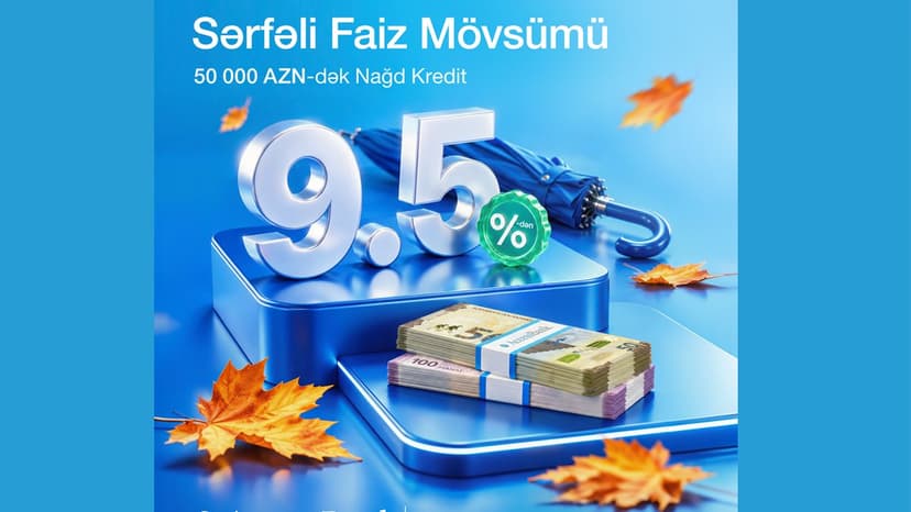 Planlarınızı reallaşdırmaq üçün AccessBank-dan 50 000 AZN-dək nağd kredit imkanı