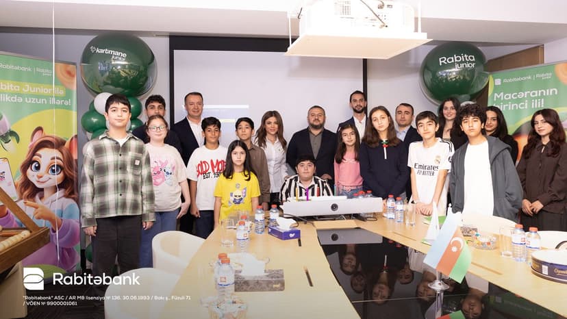 Rabitəbank "Rabita Junior"un ilk yaşını istifadəçiləri ilə birlikdə qeyd edib