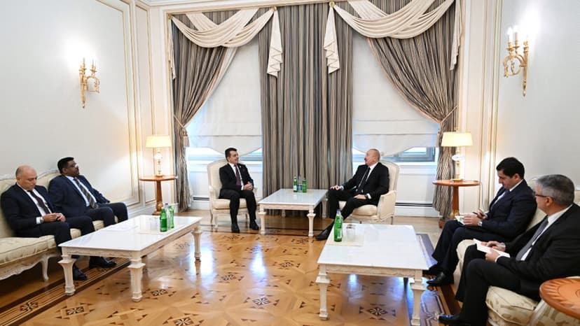 İlham Əliyev ICESCO-nun Baş direktorunu qəbul etdi (FOTO)