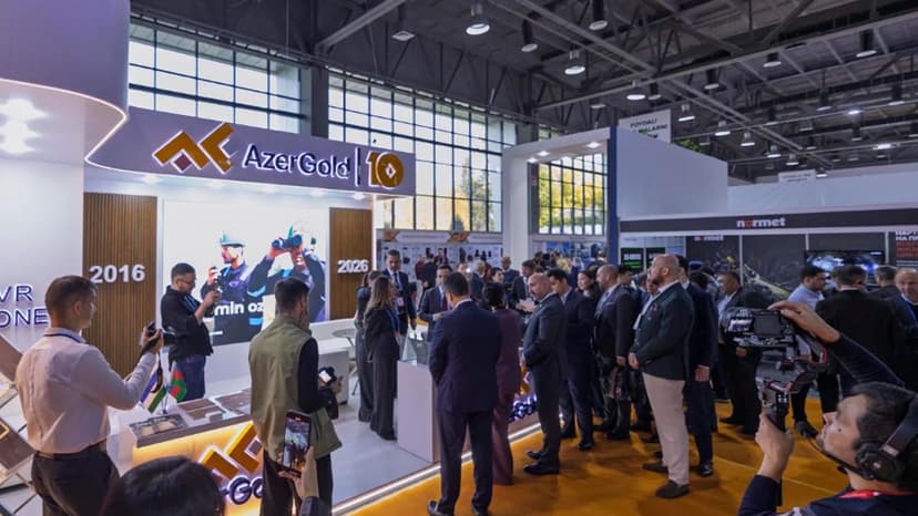 "AzerGold" 20-ci Beynəlxalq "MiningMetals" sərgisində iştirak etdi (FOTO)