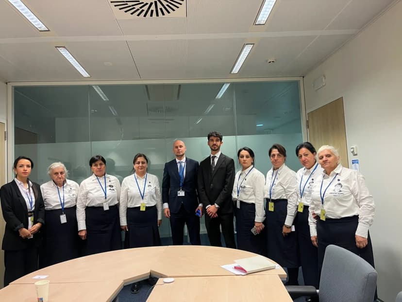 Aİ rəsmiləri "Qarabağ İtkin Ailələri" İctimai Birliyinin üzvləri ilə görüşüblər