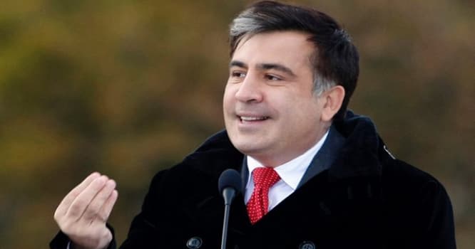 Saakaşvili rəis müavinini iclasdan qovdu - VİDEO