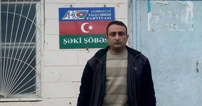 AXCP Şəki şöbəsinin sədri polisi tərəfindən saxlanıldı