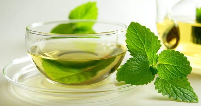 Dondurma yedikdən sonra nanə çayı için