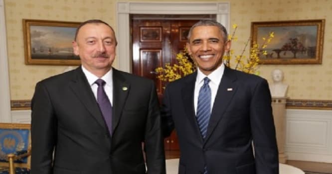 İlham Əliyev Obamanı təbrik etdi