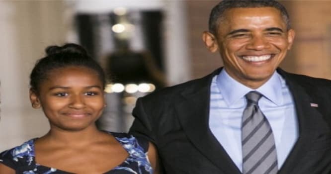 Obamanın qızı restoranda işə düzəldi - FOTO