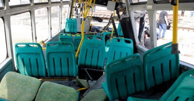 Sərnişin avtobusu qəza törətdi