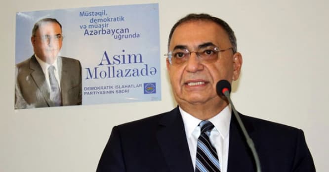 Asim Mollazadə İsrailə başsağlığı verdi