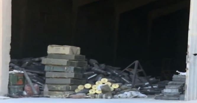 İŞİD-in silah anbarı - VİDEO