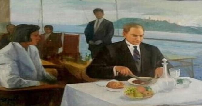 Atatürkün bu tablosu qalmaqala səbəb oldu