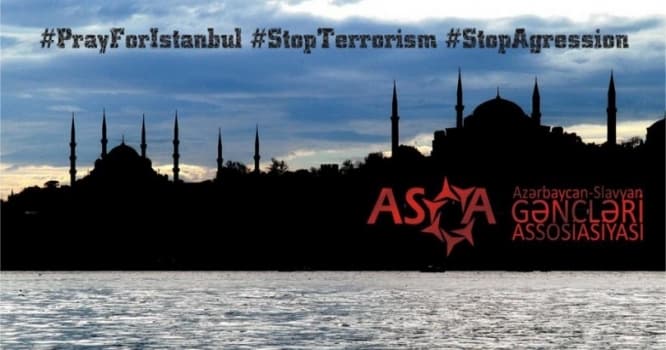 Azərbaycan-Slavyan Gəncləri Assosiasiyası İstanbulda törədilən terrorla bağlı bəyanat yaydı - MƏTN