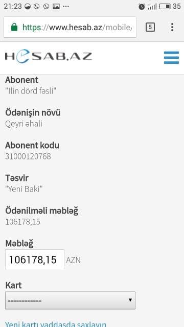 Yeni Bakı yaşayış massivində işıq problemi - Şikayət var