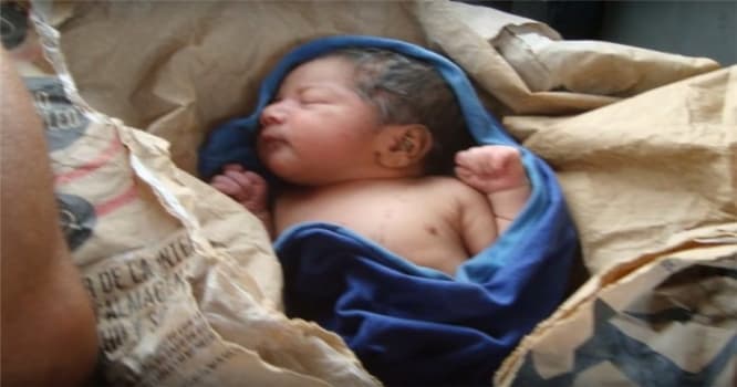 Bakıda yeni doğulmuş körpəni zibil yeşiyinə atdılar – VİDEO