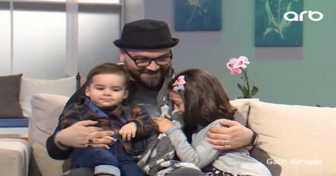 Şahin Zəkizadənin uşaqları ilə birgə son efiri... - Video
