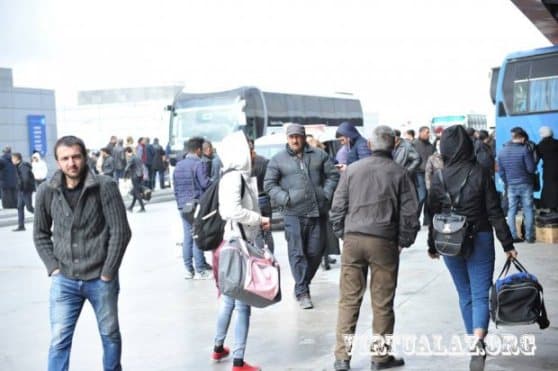 Bakı Avtovağzalında Novruz təşvişi: Bilet niyə yoxdur? - FOTOLAR