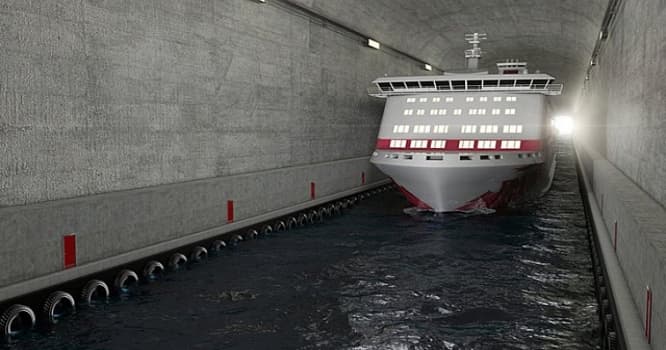 Dünyada ilk gəmi tuneli tikilir