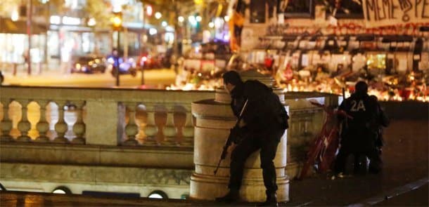 Parisdə atışma