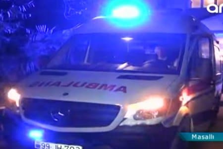 Masallıda yol polisinin vurulduğu yerdən GÖRÜNTÜLƏR (VİDEO)
