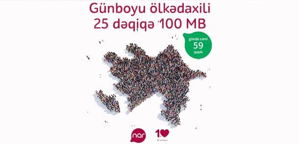 “Yay kampaniyası” ilə “Nar” istifadəçilərinin yay istirahəti daha rəngarəngdir (R)