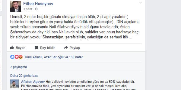 Sabiq deputatdan Astan Şahverdiyevə ağır sözlər (FOTO)