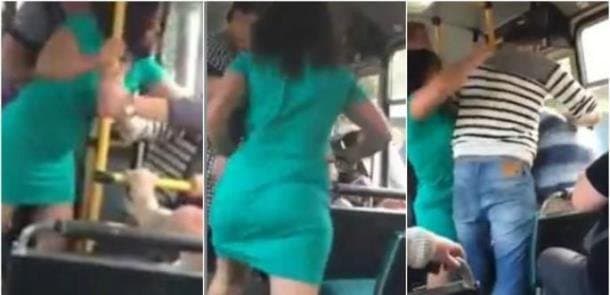 Bakıda biabırçılıq: 35 yaşlı qadını marşrutda döydülər