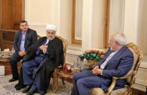Allahşükür Paşazadə İranın xarici işlər naziri ilə görüşdü
