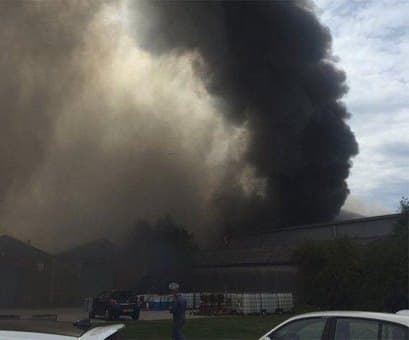 Londonda hava limanında partlayış olub (FOTO)