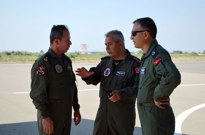 Türkiyənin qırıcıları Azərbaycanda (FOTOLAR)