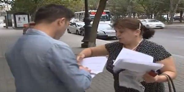 Bakıda bankın vətəndaşa görünməmiş tələsi (VİDEO)