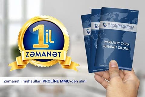 Grandstream - Azərbaycan bazarında 10 il!