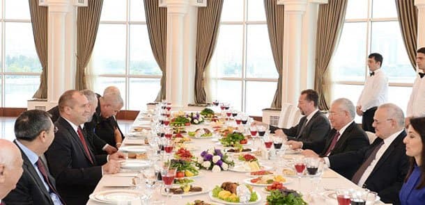 Artur Rəsizadə prezidentlə nahar yeməyində