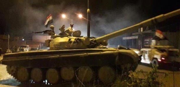 İraq ordusu Kərkükdə əməliyyatlara başladı