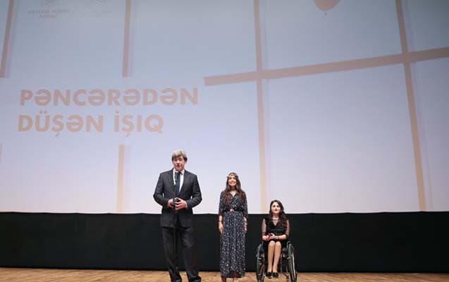 Leyla Əliyeva film təqdimatında (FOTO)