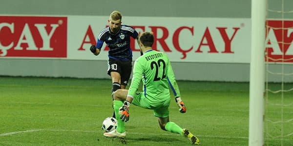 "Qarabağ" "Qəbələ" oyununda qol vurulmadı (VİDEO)