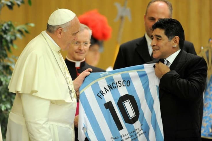 Papa Maradona haqda fikirlərini bölüşdü: “Dieqo bir şair idi...”